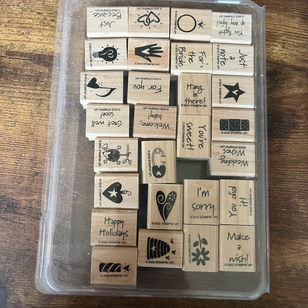 Stampin’ Up Set of 28 Stamps